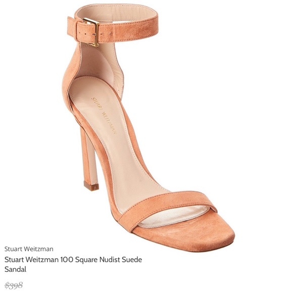 ❗️SOLD❗️Stuart Weitzman 100 Nudist Suede Sandal - Picture 2 of 6